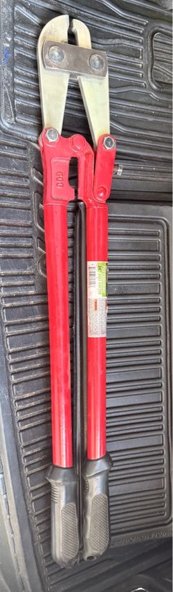24" Bolt Cutter with Red Handles