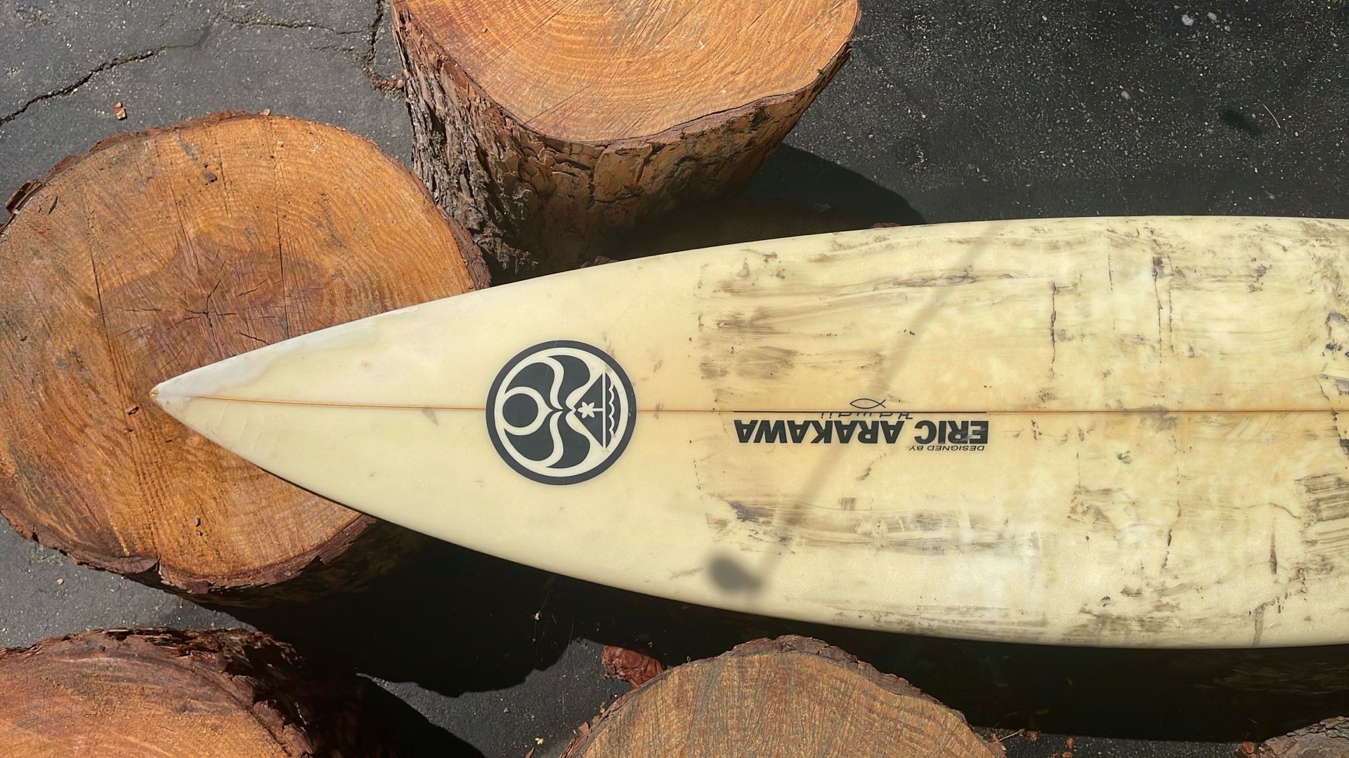Eric Arakawa Surfboard 6'6”