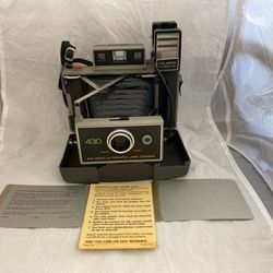 Vintage Polaroid 430 Instant Camera
