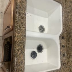Kohler executive Kitchen Sink with Faucet and Disposal