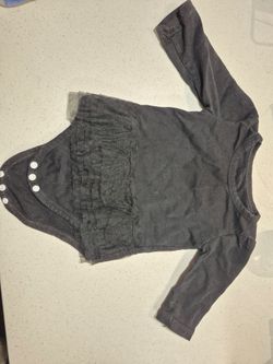 Baby girl tutu long sleeve onesie
