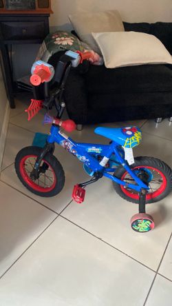Toddler Spider-Man Bike
