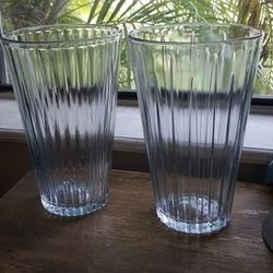 Vintage Glass Vase Flowers