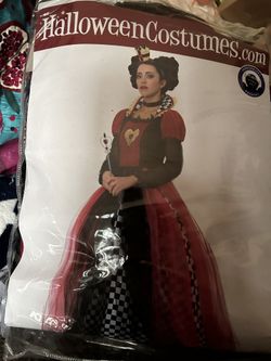 Plus Size Queen Of Hearts 4X Wonderland NEW