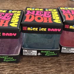 Authentic Needoh Mini Nice Ice Baby Cube