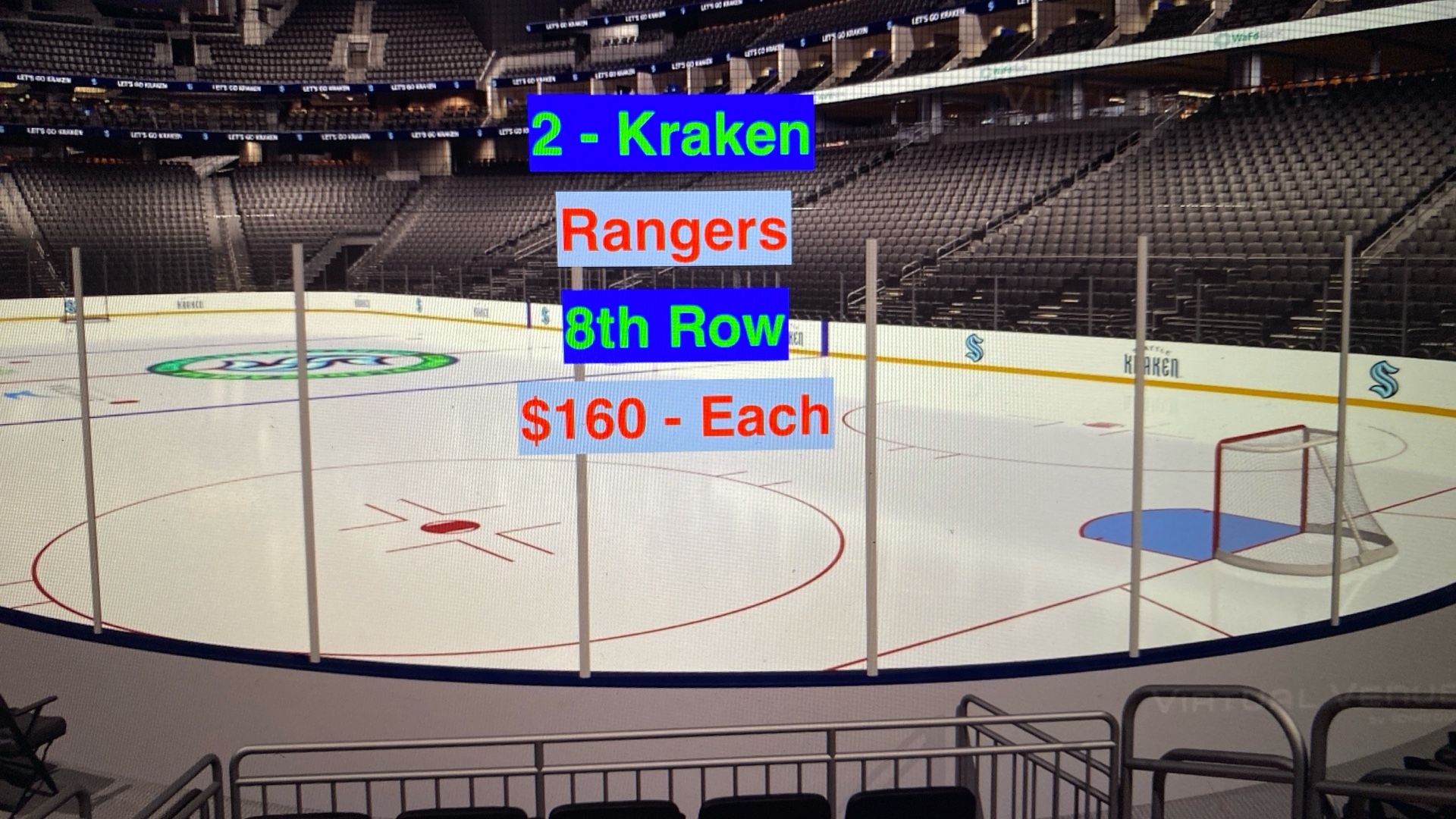 Kraken Rangers Tickets