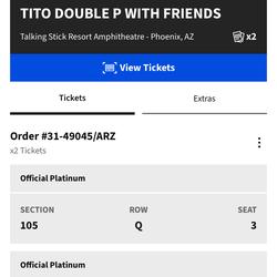 Peso Pluma Tickets(2)