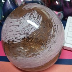 4" Glass Paperweight