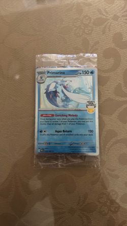 Primarina Pokemon card promo