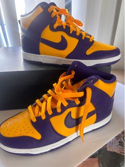Laker Nike dunks