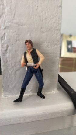 Vintage 1977 Kenner Star Wars Han Solo Action Figure – Original Hong Kong Figure – Classic Movie Collectible