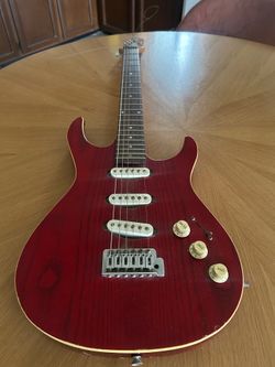 Samick electric guitar.
