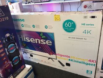 60” 4k smart TV. SPECIAL
