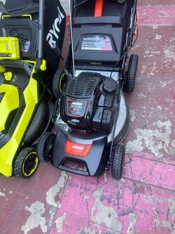 Echo lawmover costumer return to Home Depot like new $350 firm highland to pick up