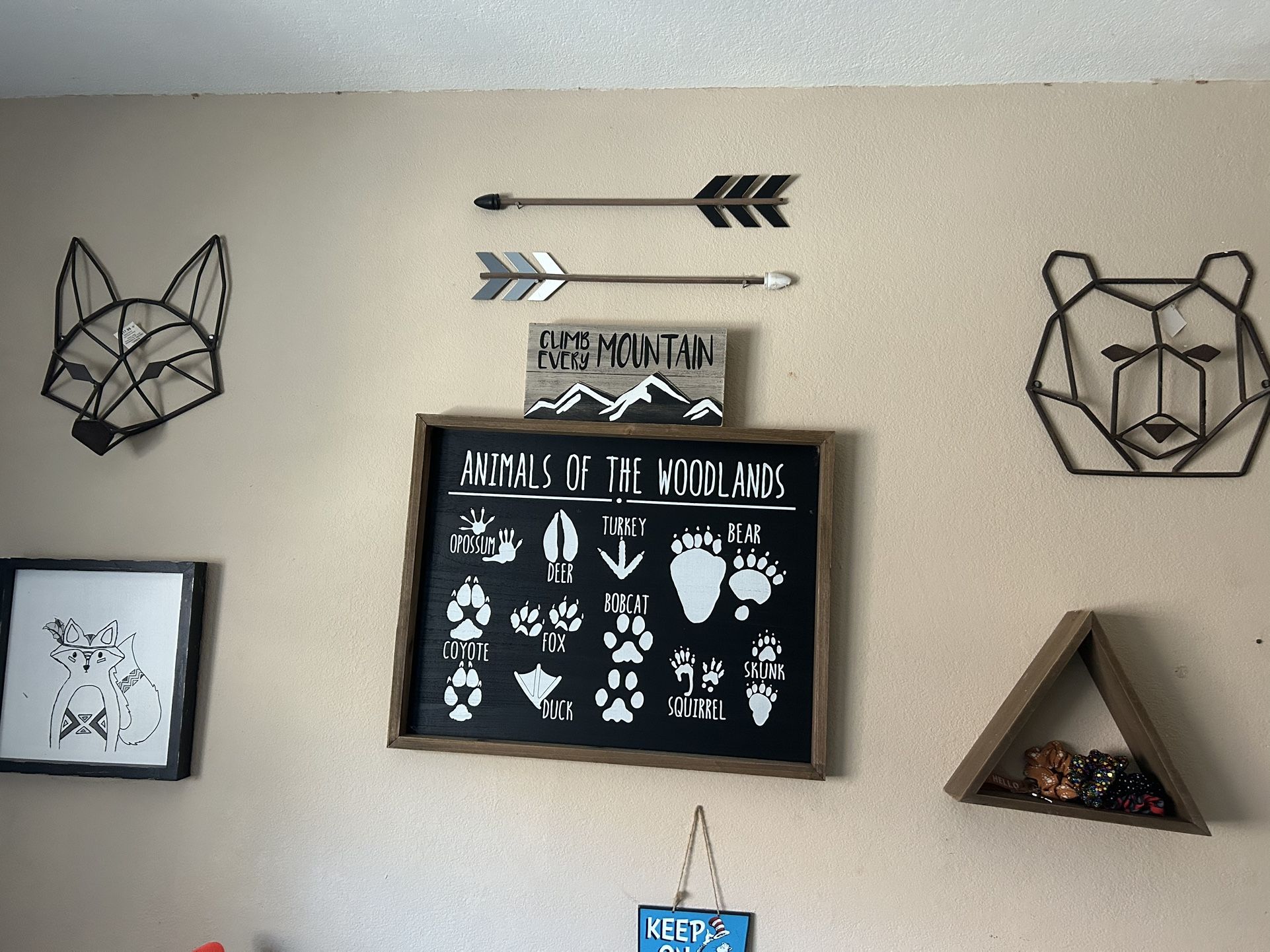 Woodland Theme decor