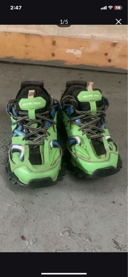 Balenciaga Track Sneakers Green Blue