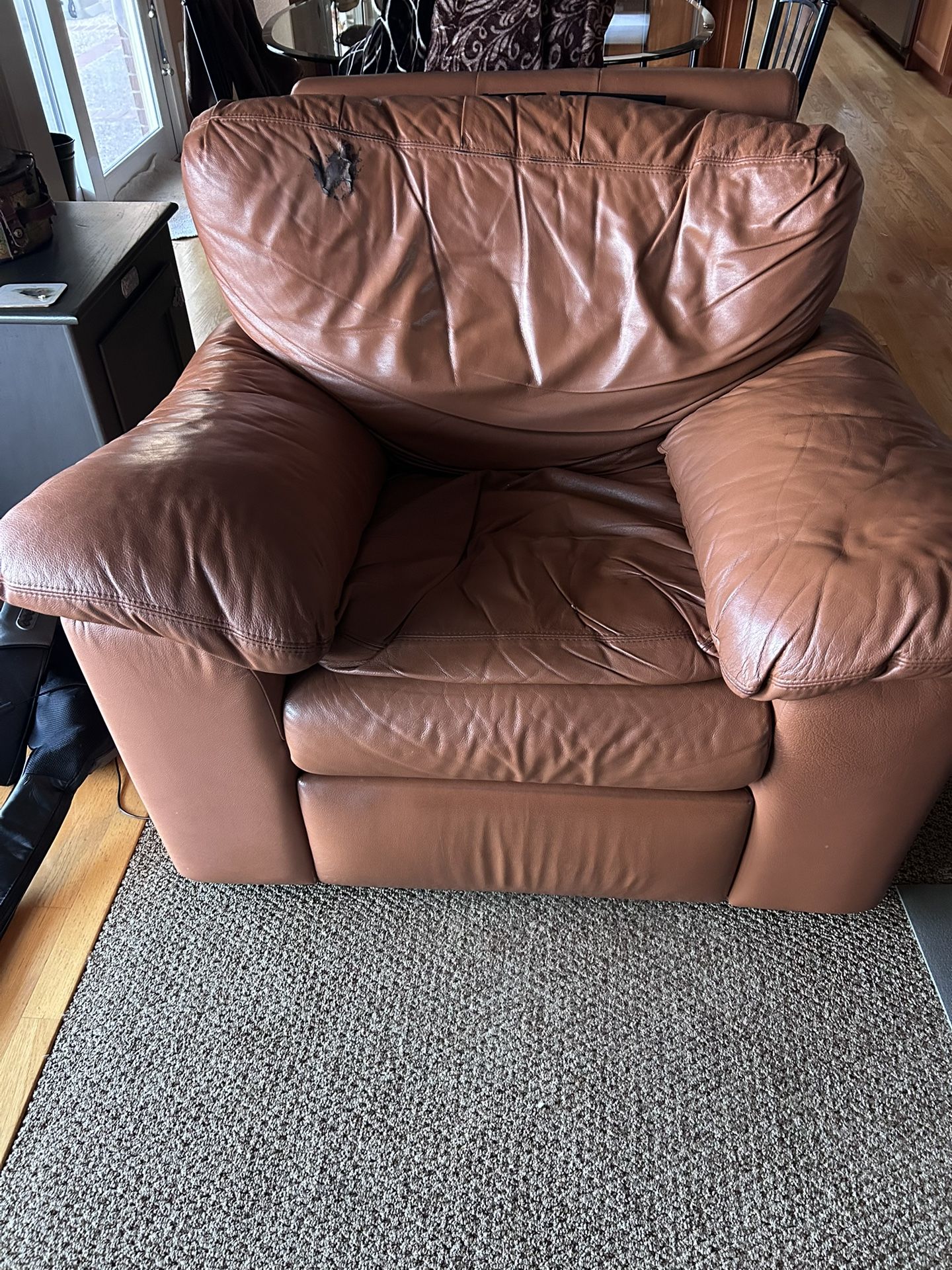 Free Leather Recliner