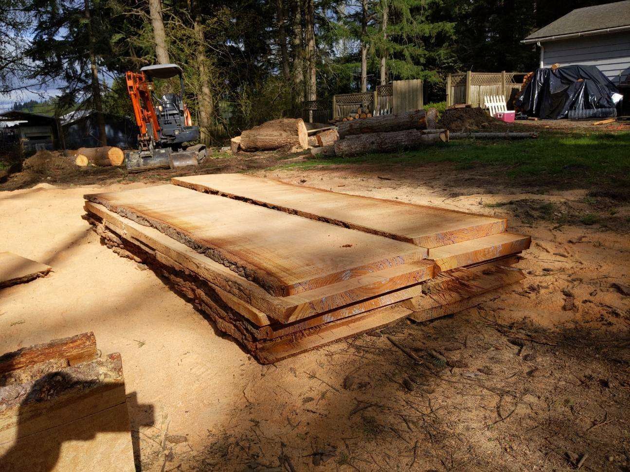 Portable sawmill for hire, Sawmill, Live Edge Slabs for Sale in Lake