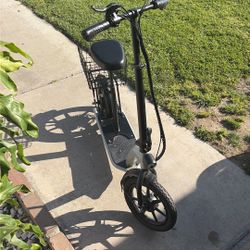 Hiboy ECOM 14 Electric Scooter 22MPH w/ Seat & Basket – Clean