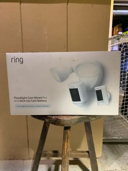 Ring Floodlight Cam Wired Pro and Stick Up Cam Battery