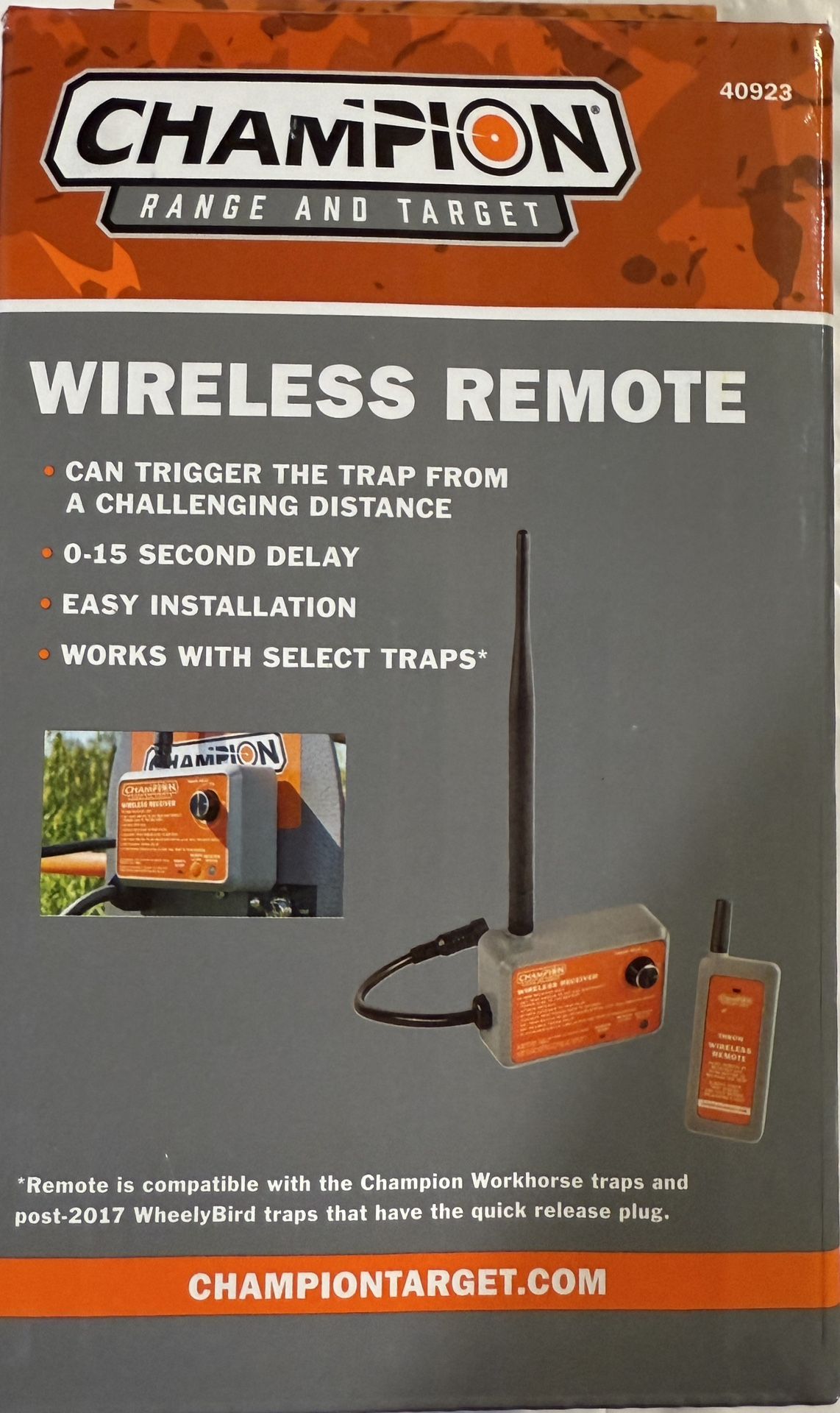 Champion 40923 WheelyBird/Workhorse Wireless Remote