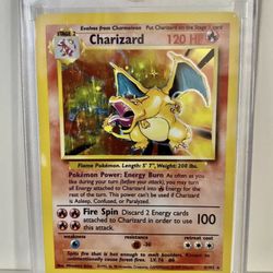 Charizard Unlimited | Base set 4/102 | 1999 Holo Pokemon - MINT / PSA 9 Ready‼️