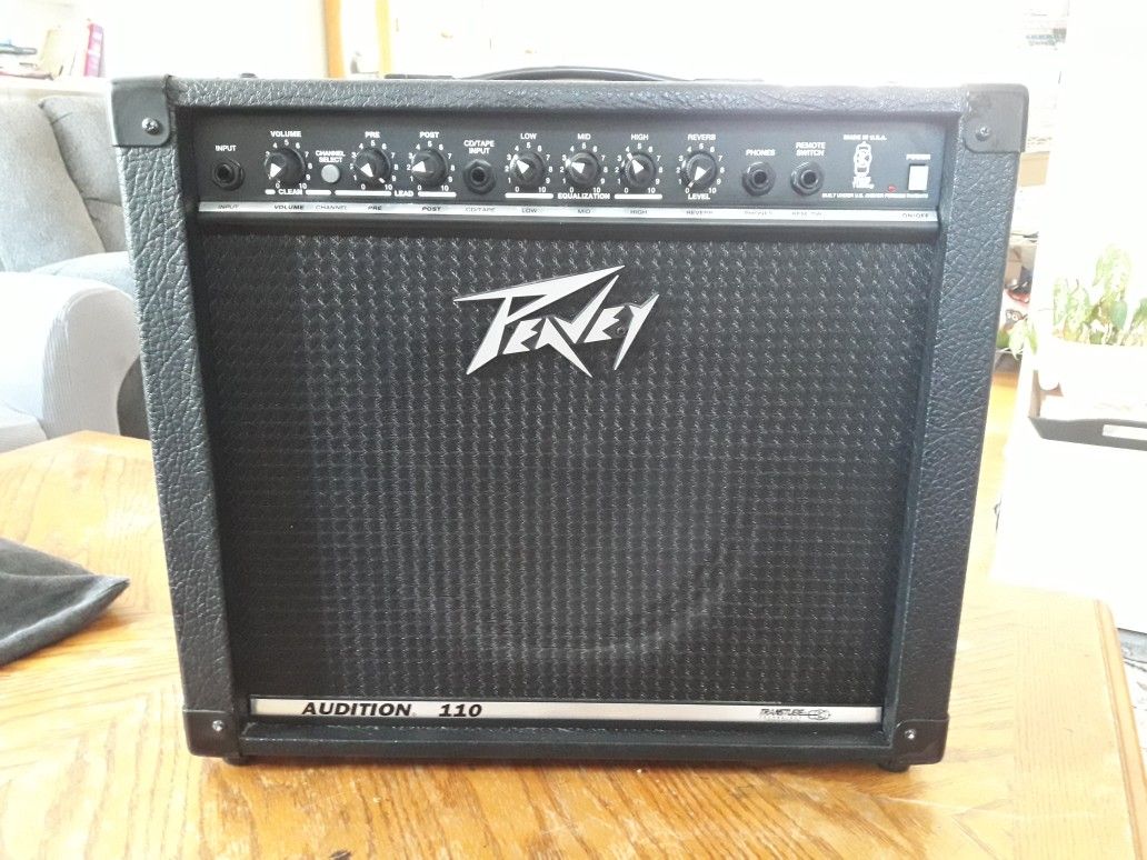 Peavey Audition 110 Silver Stripe Guitar Amp