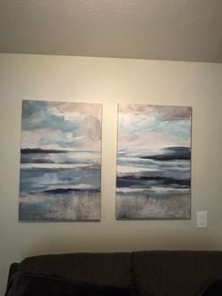 Coastal Abstract Artwork