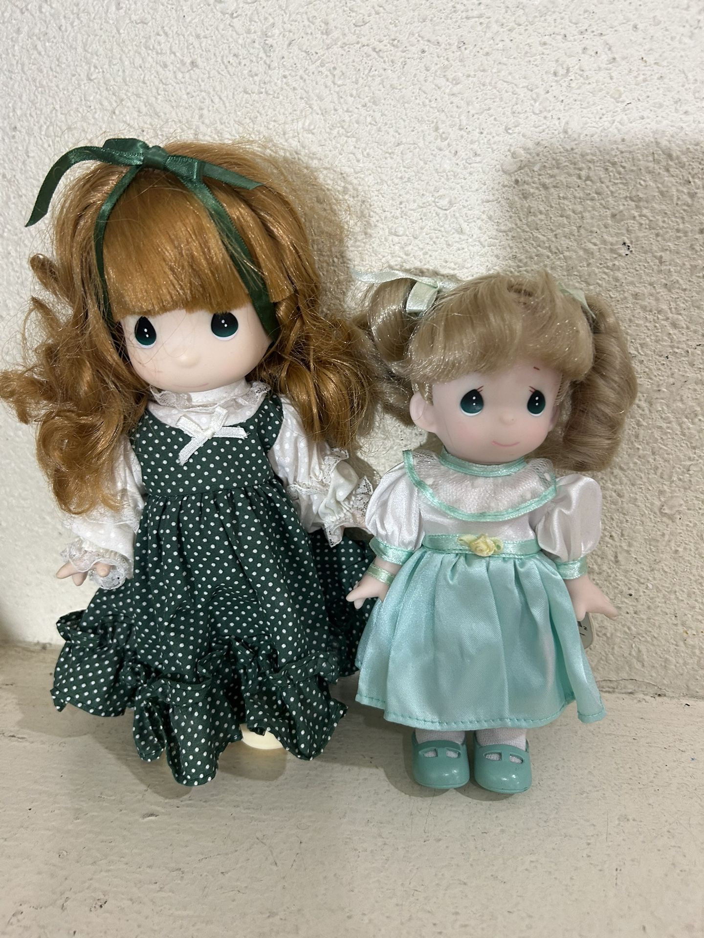 2 Precious Moments Collectible Dolls