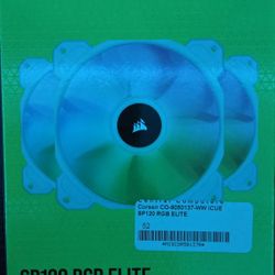 Corsair SP120 RGB Elite (3-Pack, Sealed)