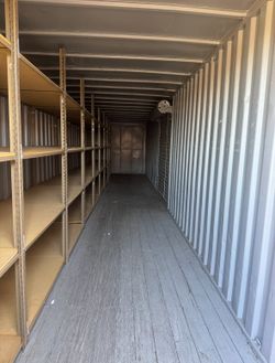 40 Foot Container With Roll Up Door