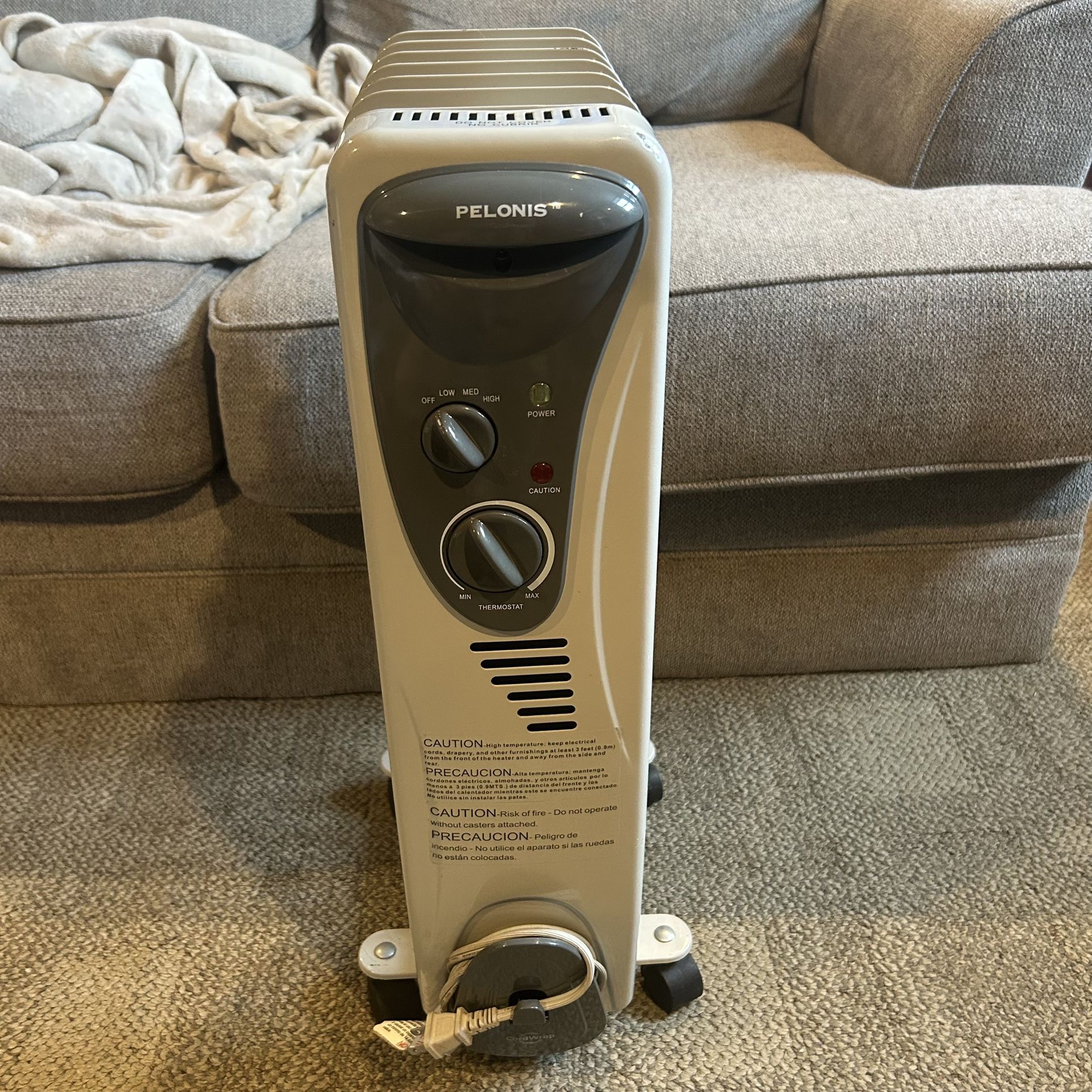 Pelonis Electric Oil Space Heater