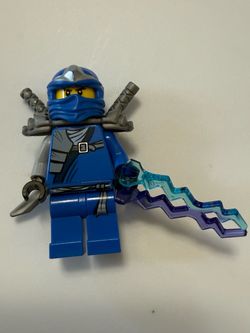 Lego Jay ZX Ninjago Minifigure Blue Lightning Ninja w/Armor