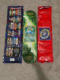 Santa Cruz x Pokémon Venusaur Skateboard Deck Bundle