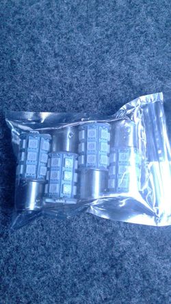 LEDS PARA LAS DIRECCIONALES COLOR AMARILLOS #1157/2057 NUEVOS EN SUS BOLSITAS