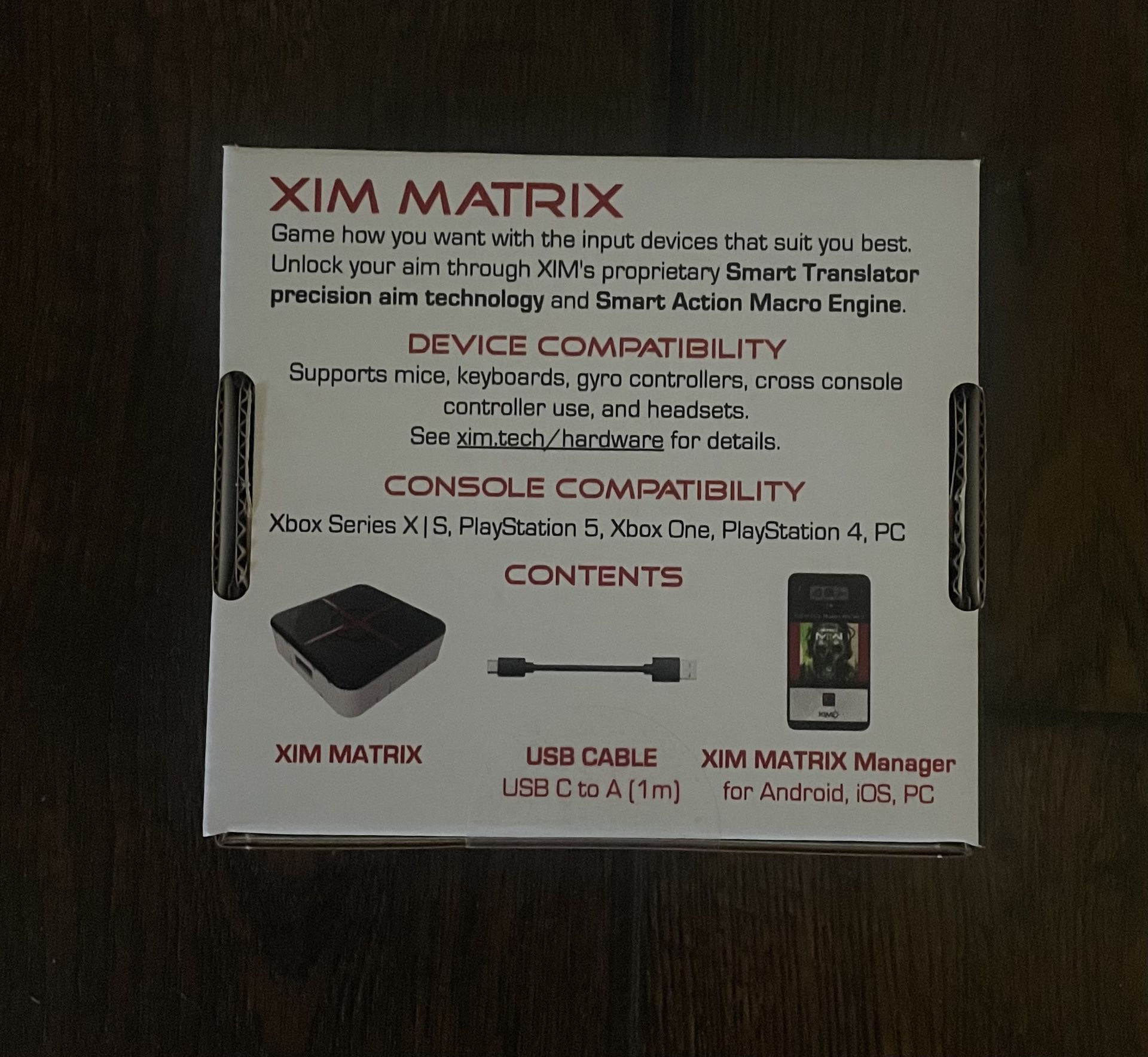 XIM Matrix Precision Mouse & Keyboard Adapter Xbox PS5 PC Macros for Sale  in Los Angeles, CA - OfferUp