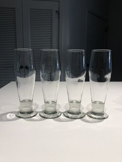 Pilsner Glass set of 4