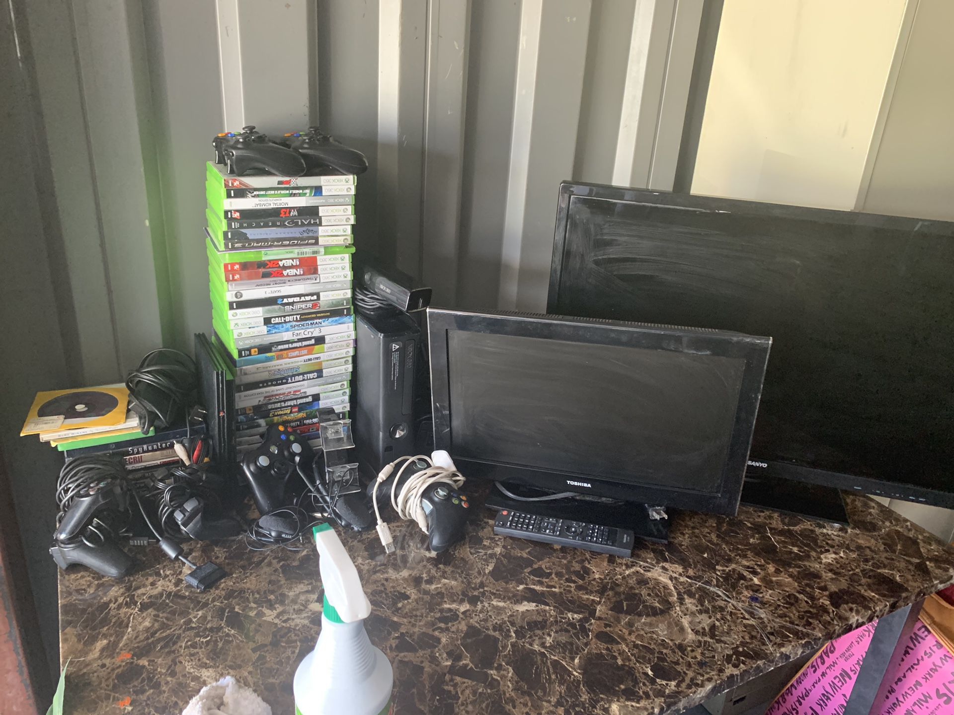 Xbox , ps2 , 32and 20”