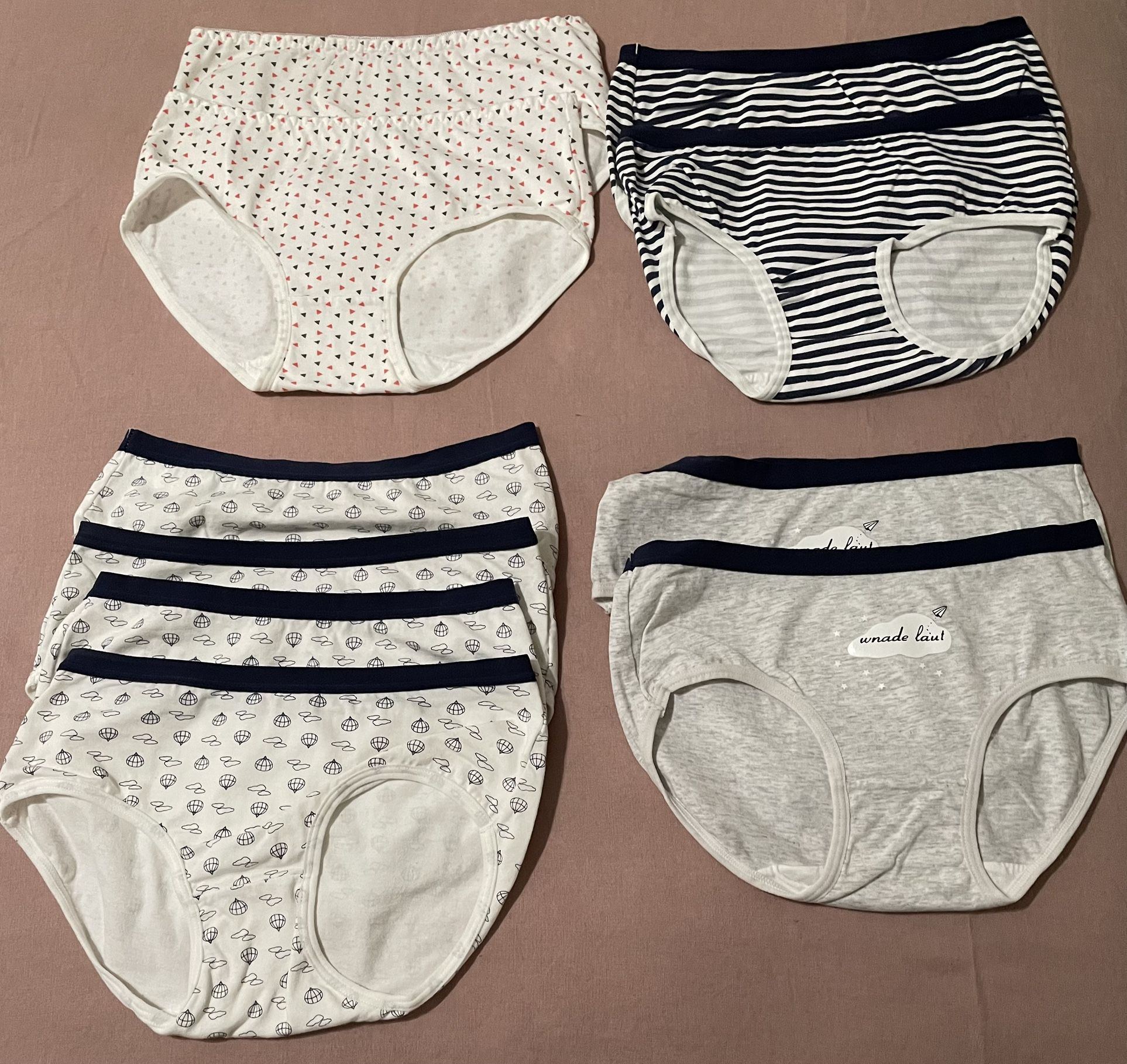 Girl Briefs, 100% Cotton , 10pk
