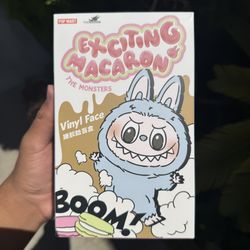 *SESAME BEAN* Labubu Exciting Macaron The Monsters Blind Box *UNOPENED*