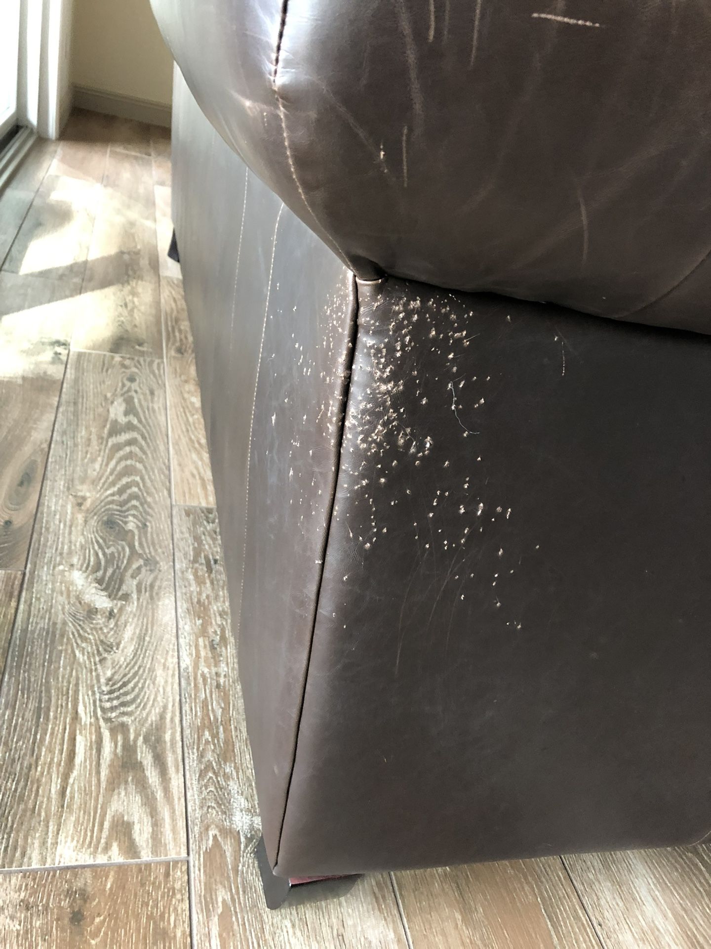 FREE 2 Leather Couches Sofa And Loveseat Together for Sale in