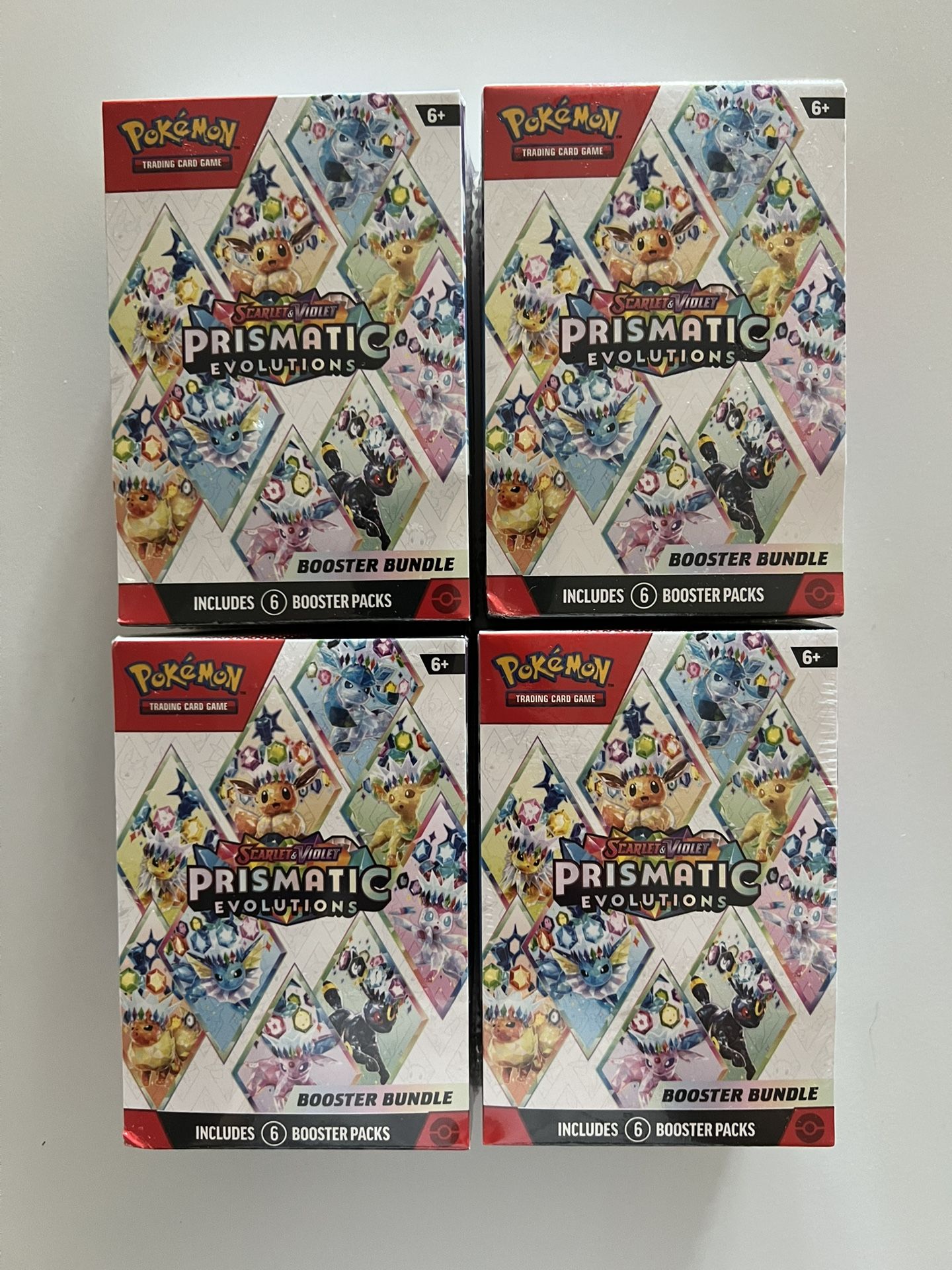 Prismatic Evolutions Booster Bundle (4)