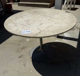 Marble Table 42" x 29" tall