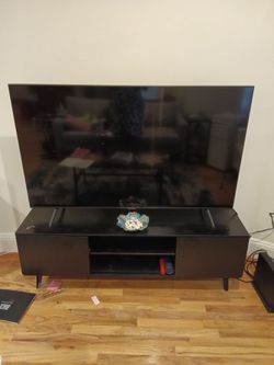 58" Samsung TV and TV console for sale