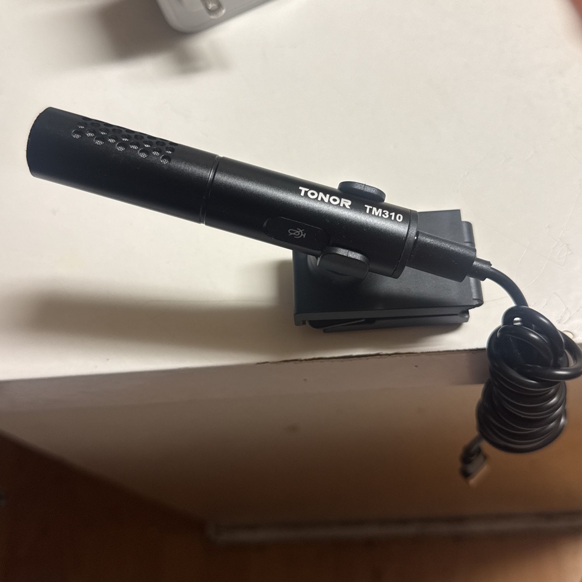 TONOR USB Conference Microphone for Laptop, Adjustable Computer PC Mic with Mute Button & LED Indicator for Video Call Meeting, Microfono for De