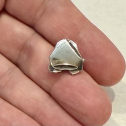 **SUPER RARE *** VINTAGE STAR TREK LOGO EMBLEM STERLING SILVER PIN