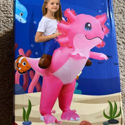 Inflatable axolotl Costume 