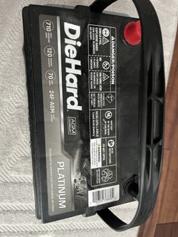 Brand New Diehard Platinum Battery