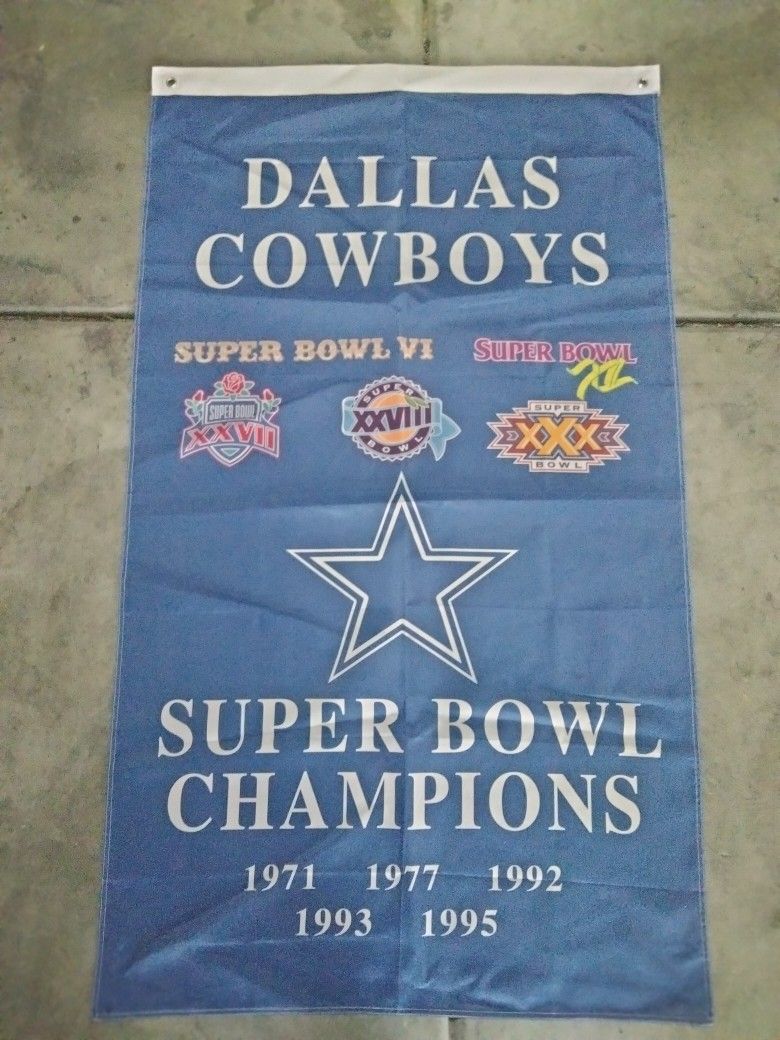 Cowboys Championship Banner