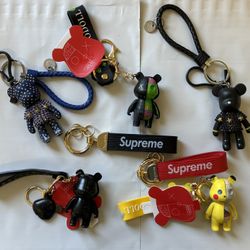 Yes Supreme Pokemon Bear Brick BBC offwhite funko Glass Boost Frame 700 jordan Wall art keychain key 
